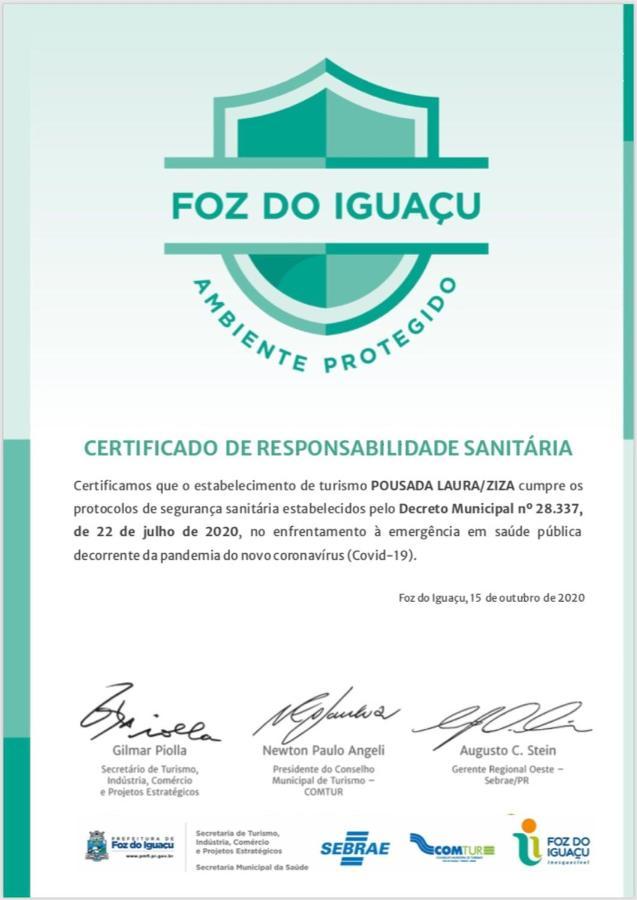 Pousada Laura / Ziza Foz do Iguaçu Exterior foto